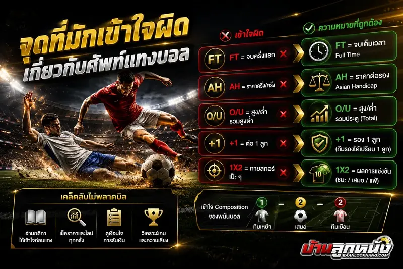 ศัพท์แทงบอล