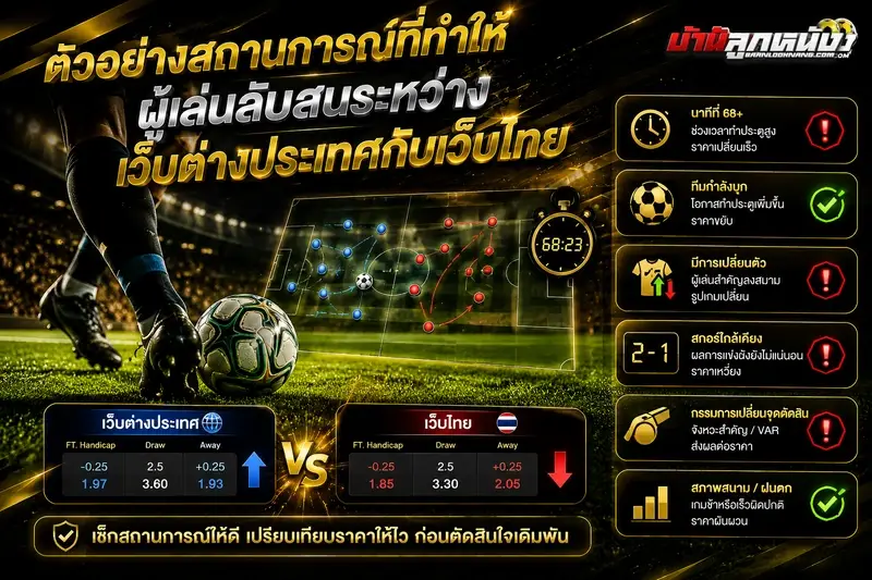 เว็บพนันบอล ต่างประเทศ