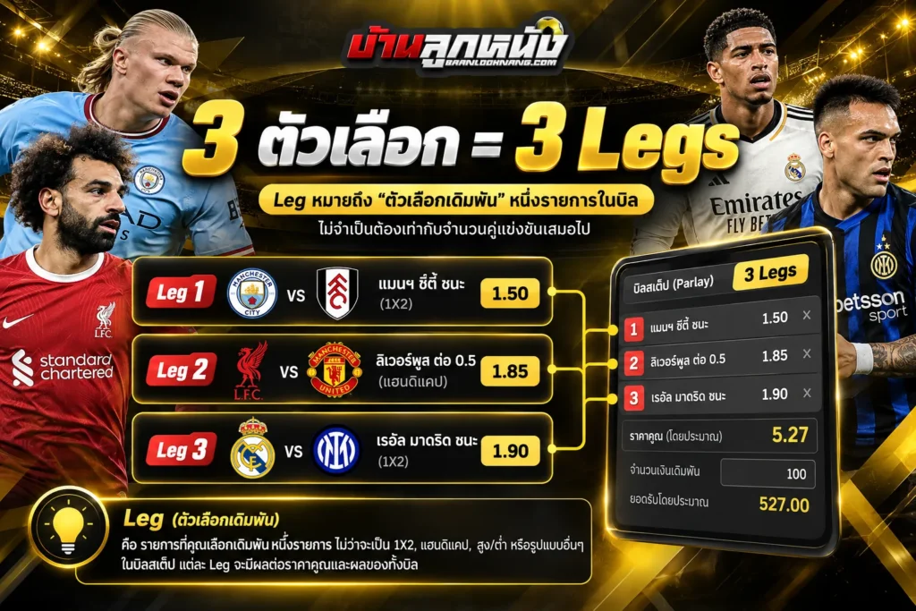สอนแทงบอลสเต็ป มือใหม่