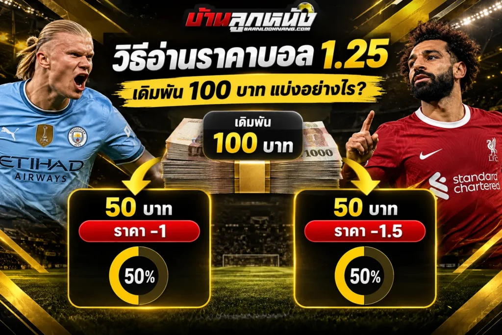 ราคาบอล1.25