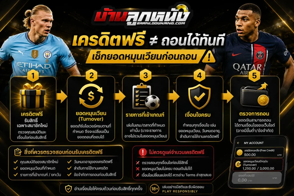 เว็บพนันบอลออนไลน์ ฟรีเครดิต