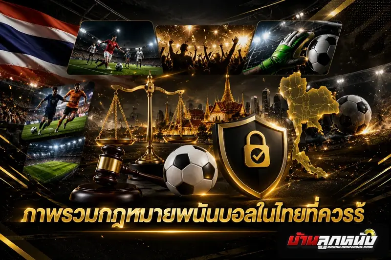 เว็บพนันบอล ถูกกฎหมาย
