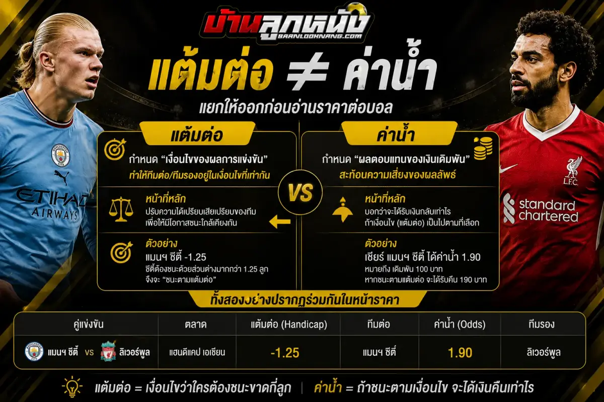 ราคาต่อบอล