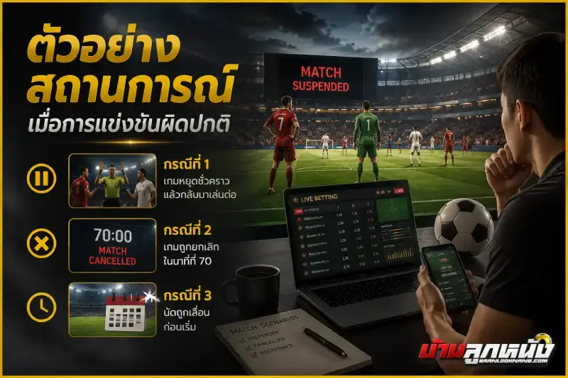 กติกาแทงบอลสด
