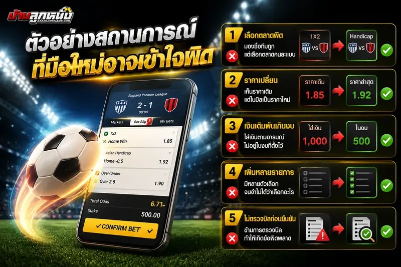 แทงบอลมือใหม่