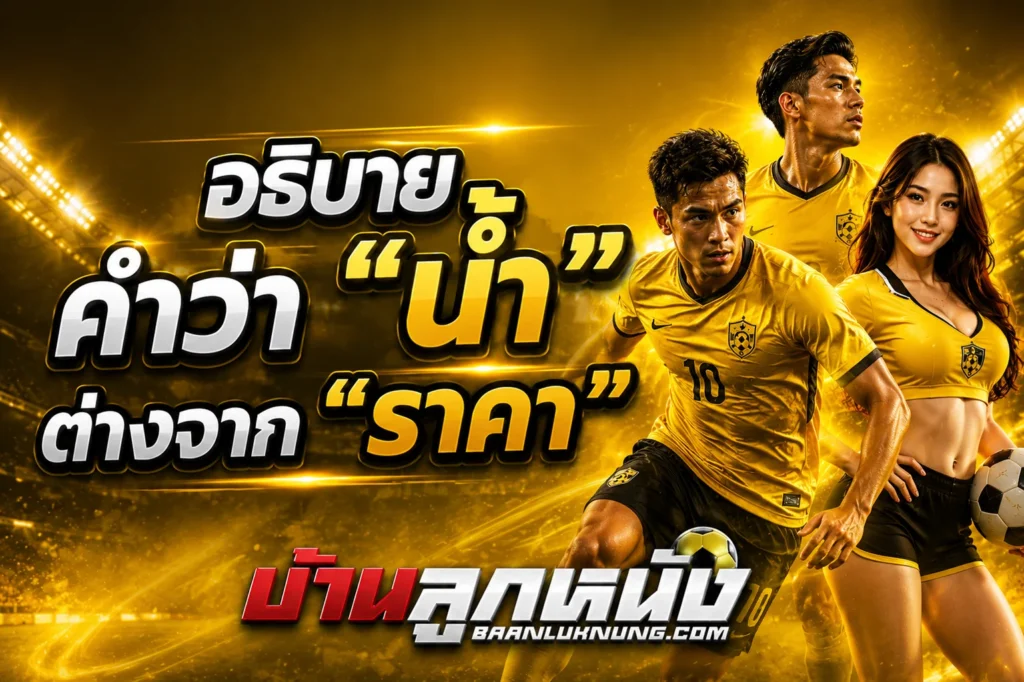 ราคาน้ำไหล