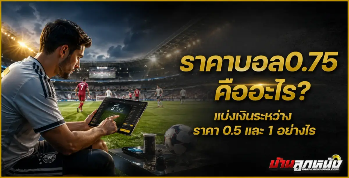 ราคาบอล0.75