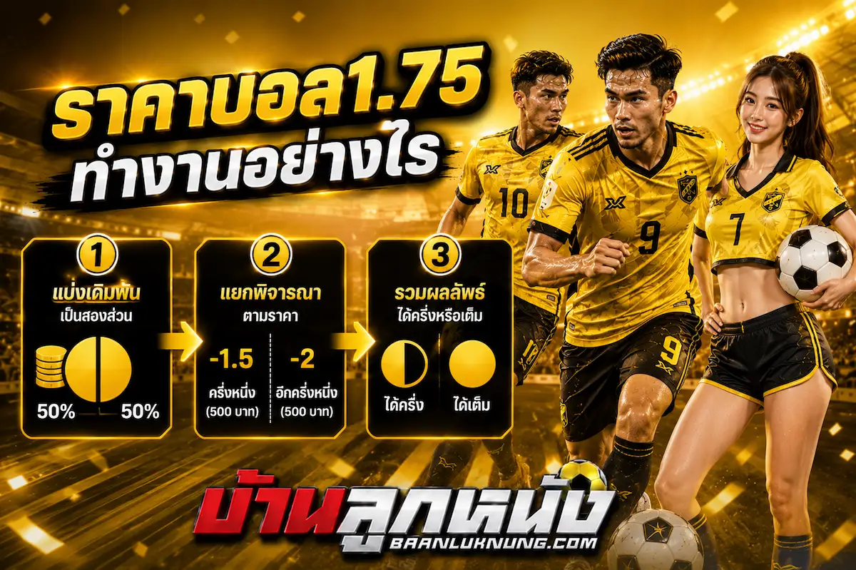 ราคาบอล1.75