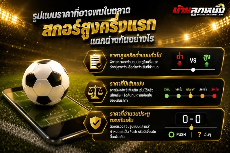 สกอร์สูงครึ่งแรก