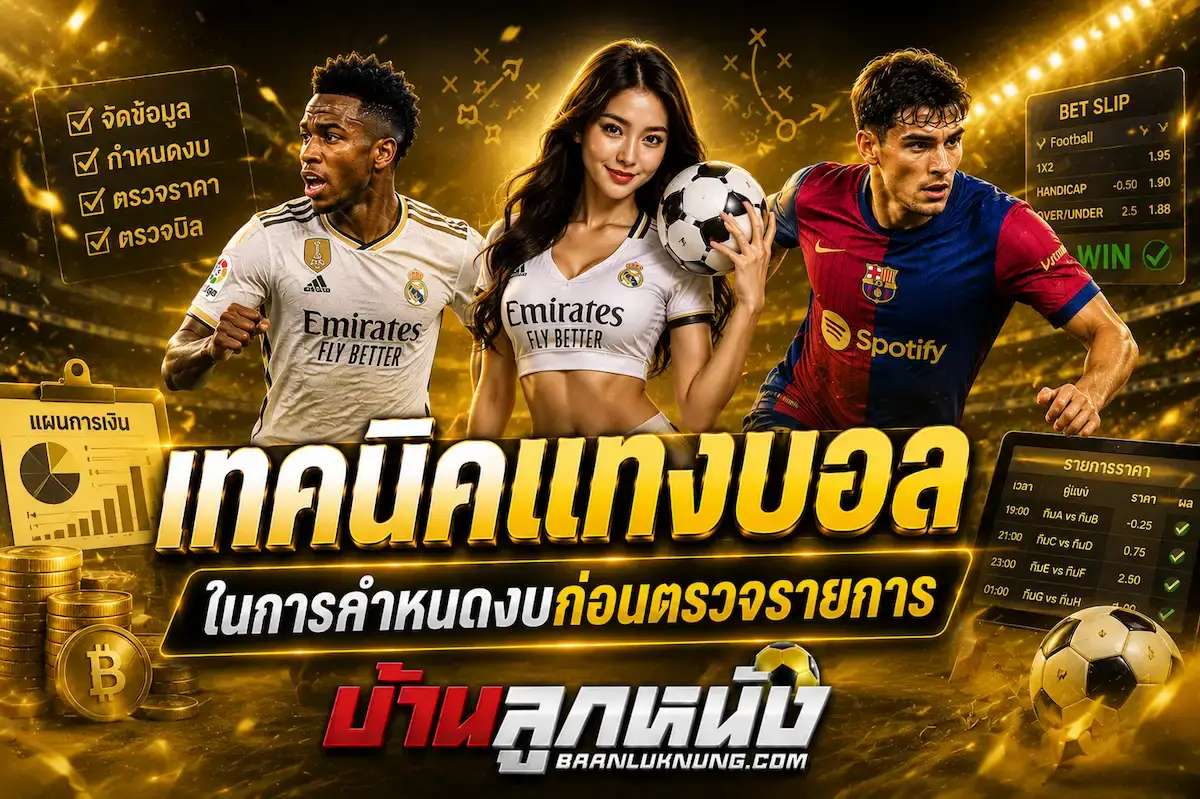 เทคนิคแทงบอล