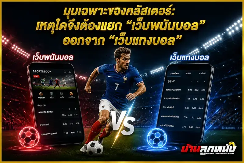 เว็บพนันบอล