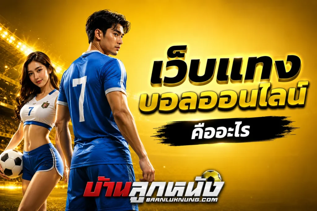 เว็บแทงบอลออนไลน์