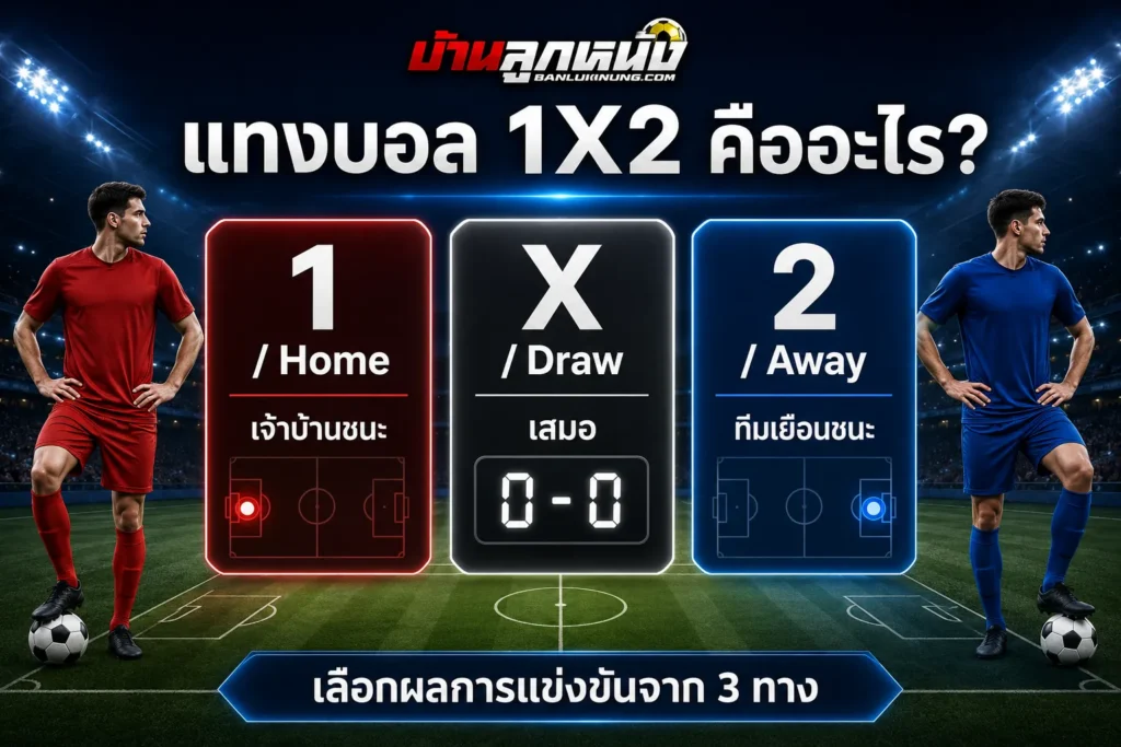 แทงบอล 1x2