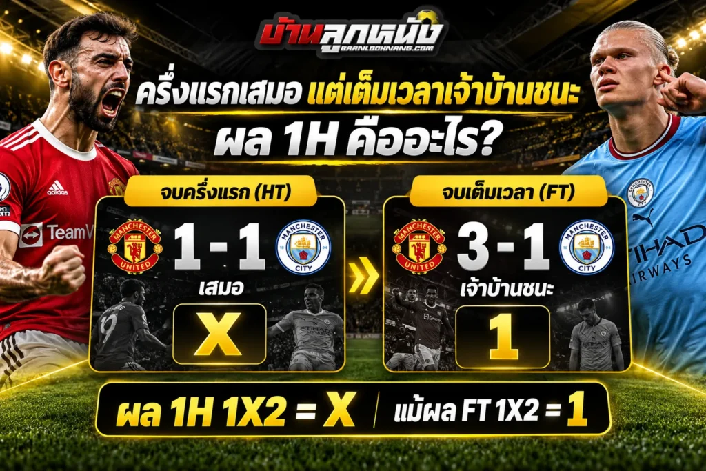 1h 1x2 คือ