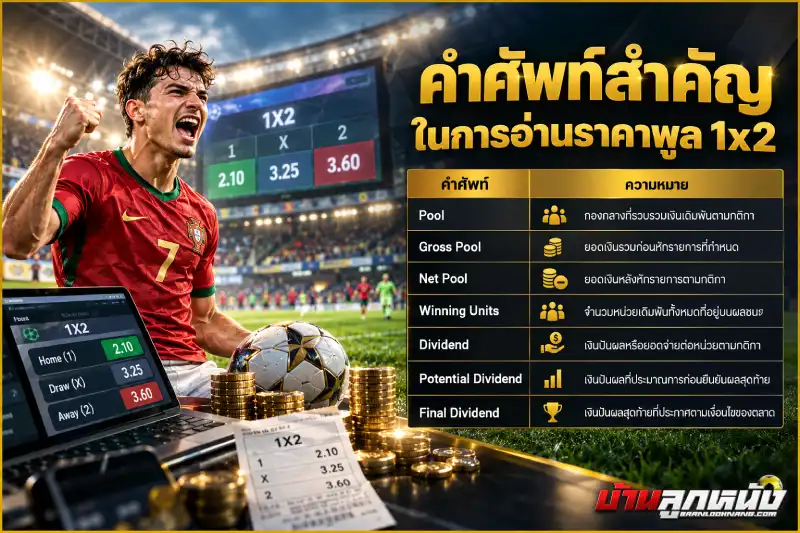 ราคาพูล 1x2